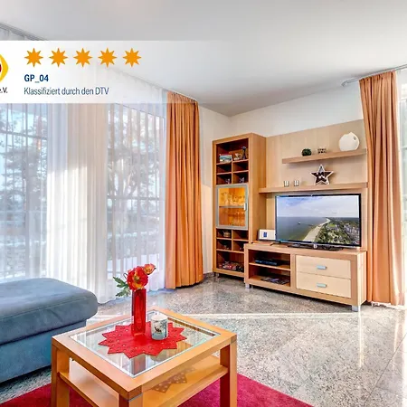 公寓 Ostseeresidenz Gorki- Park - 04 Mit Wellness Und Schwimmbad *